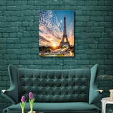 Eiffel Tower Paris,France Canvas Frames Wall Art